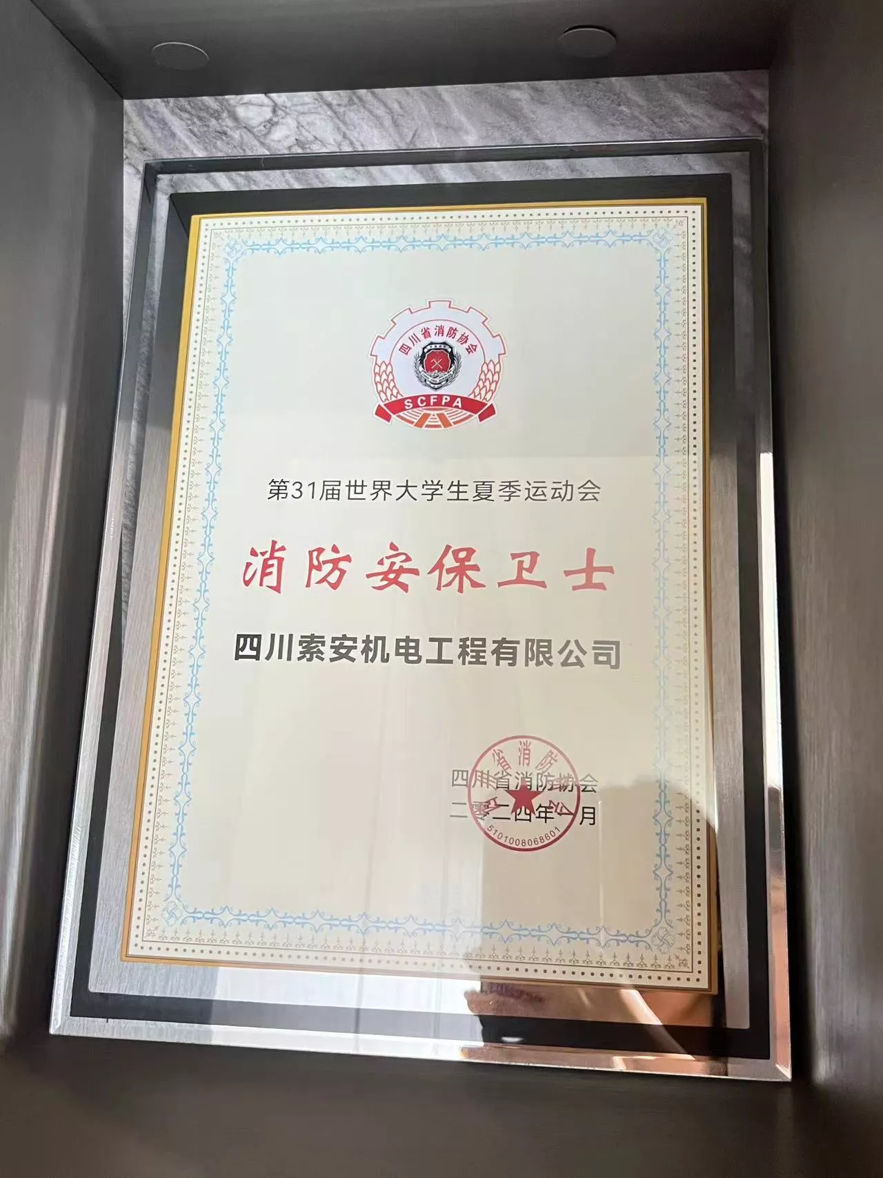 公司荣誉